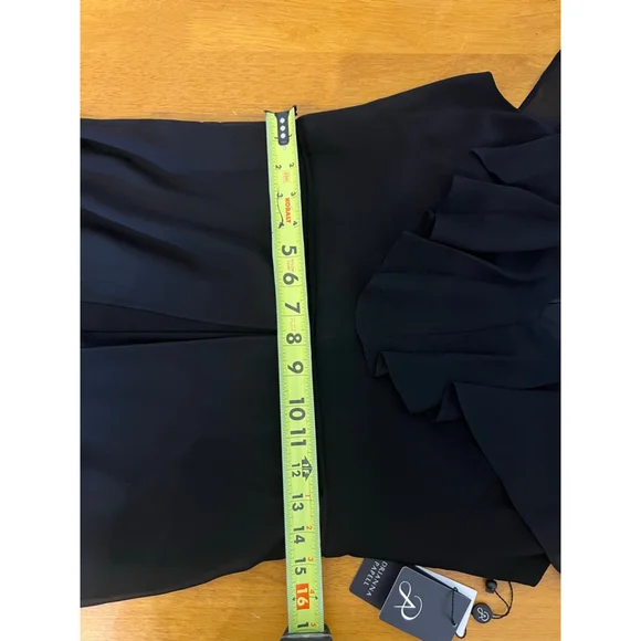 NWT Adrianna Papell Womens Chiffon and Jersey Jumpsuit SZ 10 - Picture 10 of 11